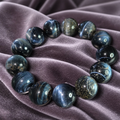 [Cat's Eye] 18mm Natural Blue Tiger's Eye Bracelet