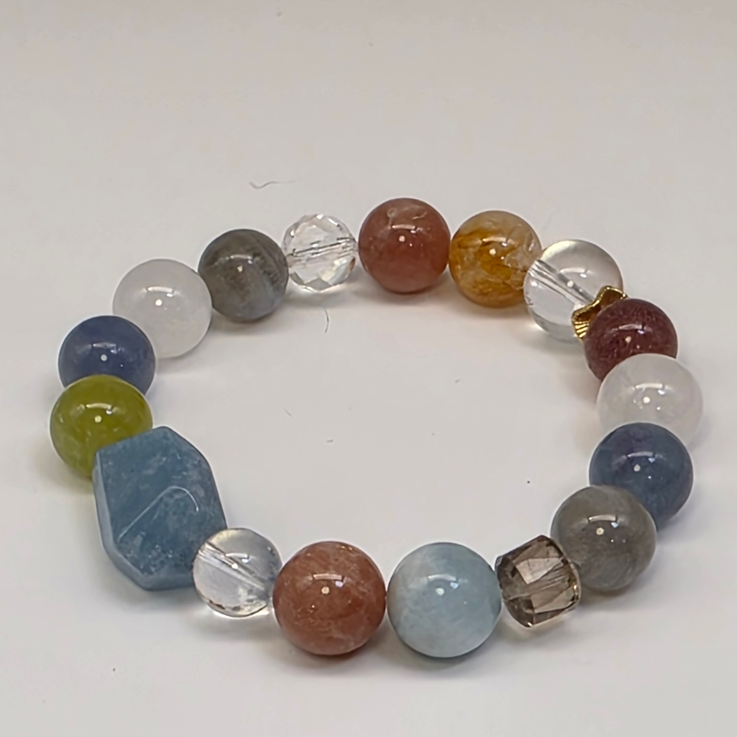 【靈貓之眼】天然頂級全能多寶手串｜12-14mm・手圍 17cm