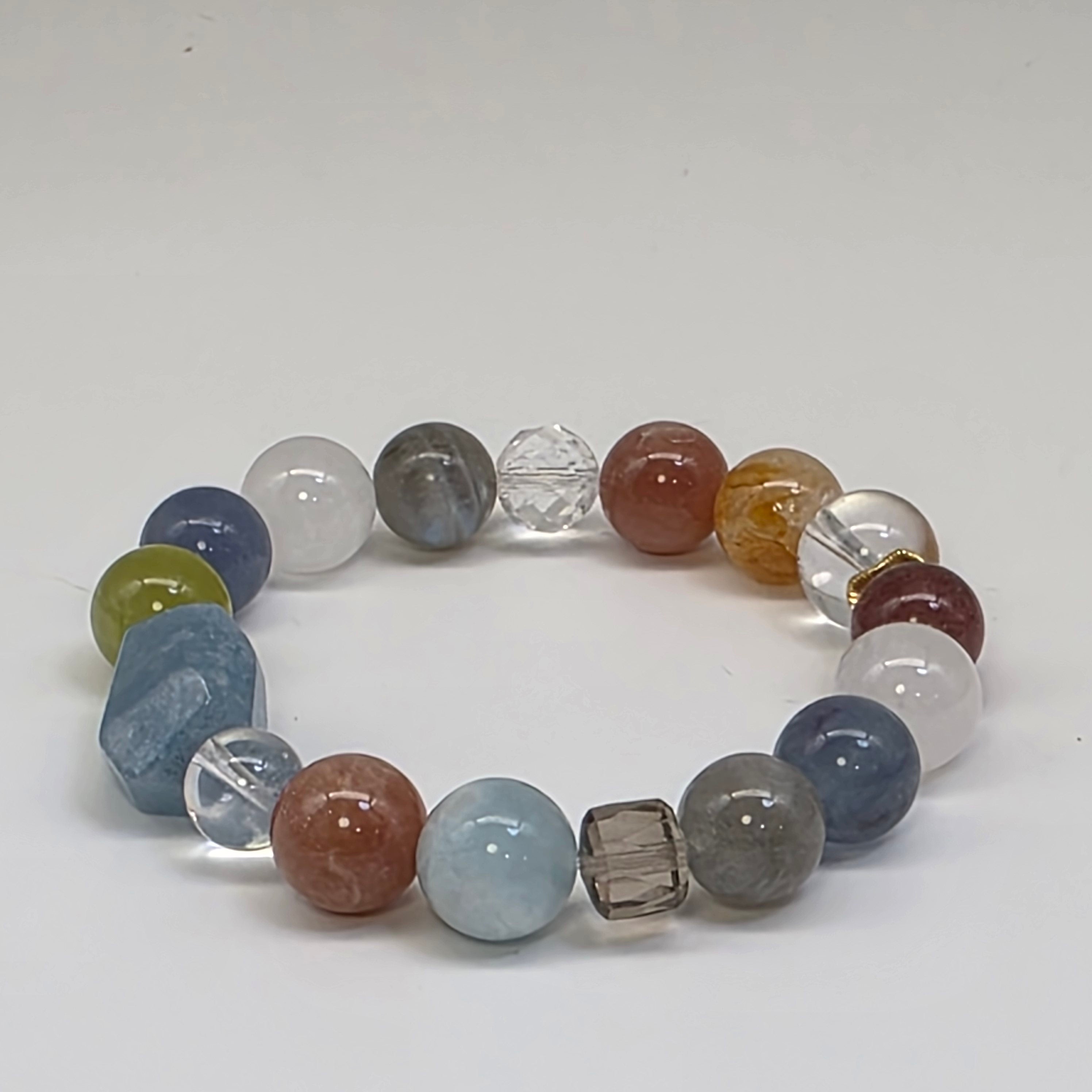 【靈貓之眼】天然頂級全能多寶手串｜12-14mm・手圍 17cm