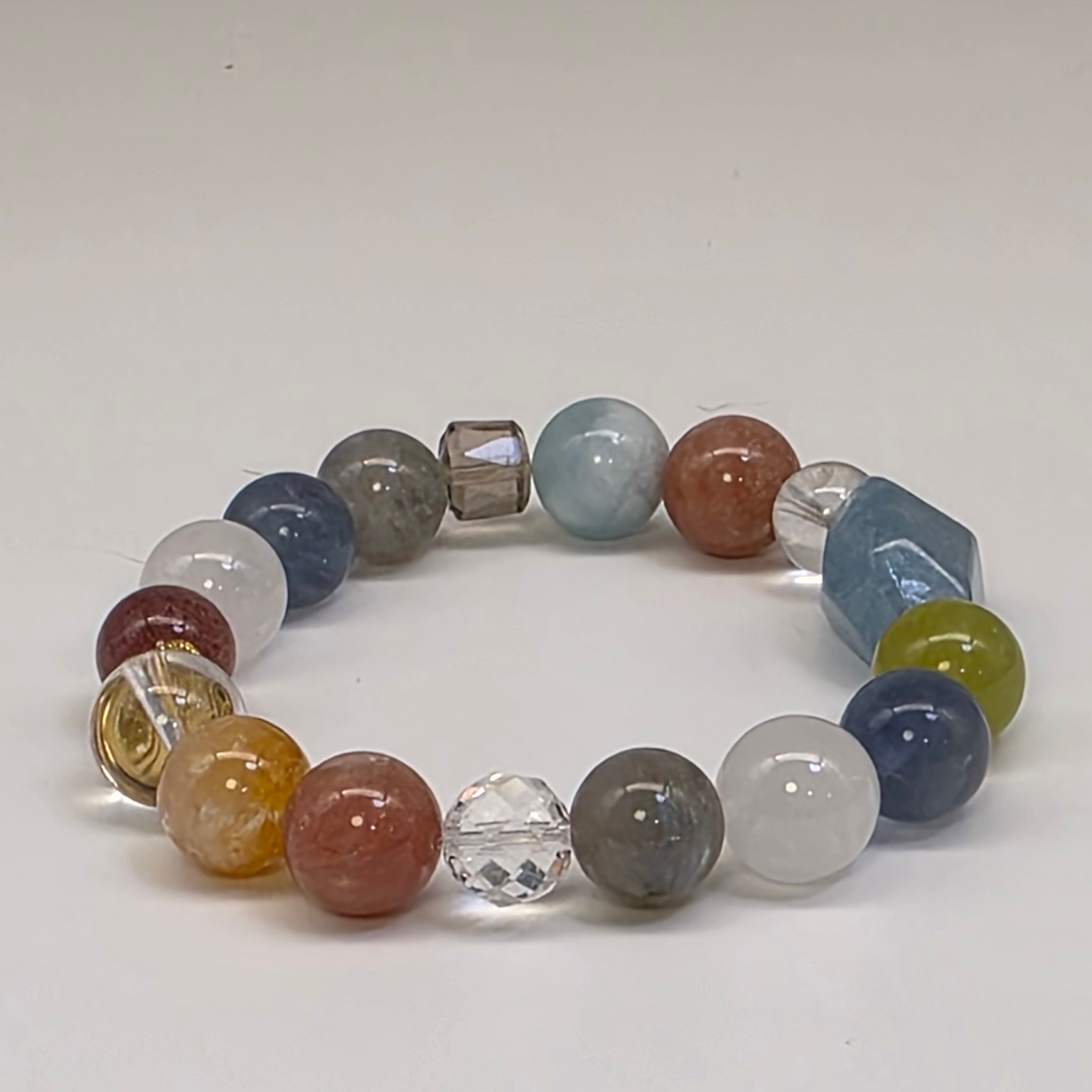 【靈貓之眼】天然頂級全能多寶手串｜12-14mm・手圍 17cm