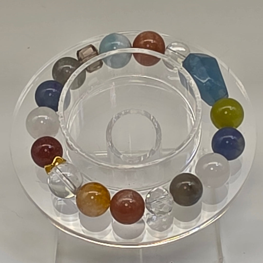 【靈貓之眼】天然頂級全能多寶手串｜12-14mm・手圍 17cm