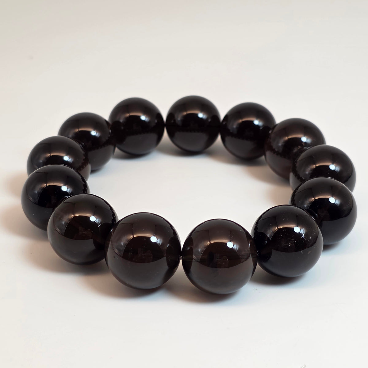 【 靈貓選品 ｜ 大地之錨 】天然老礦星光茶水晶防小人手串（7mm+-19mm+）