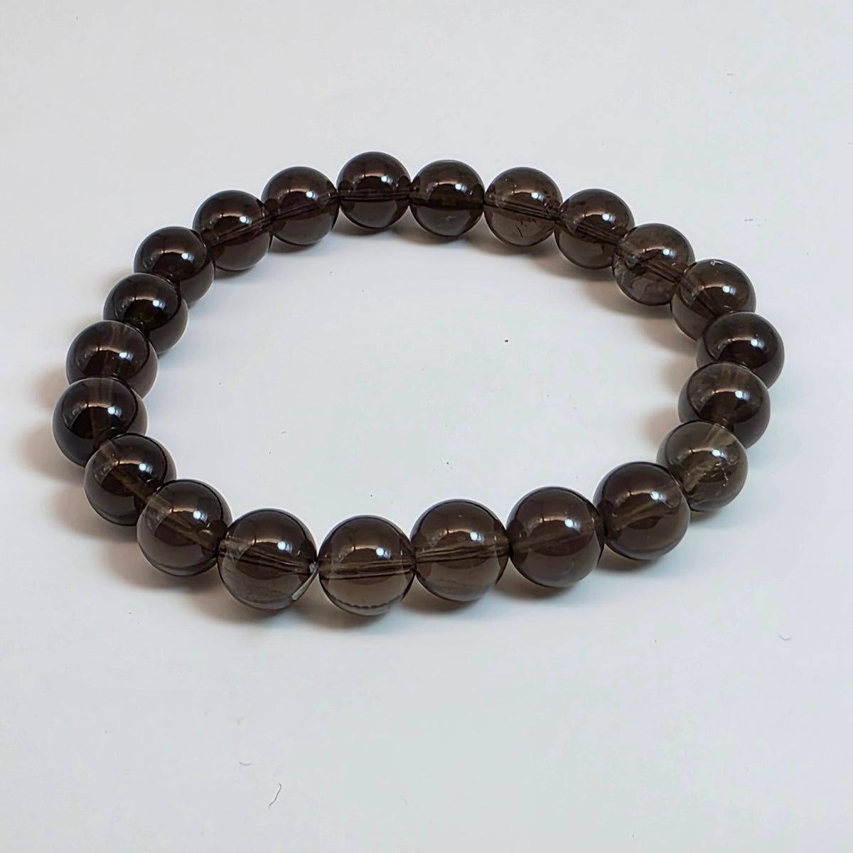 【 靈貓選品 ｜ 大地之錨 】天然老礦星光茶水晶防小人手串（7mm+-19mm+）