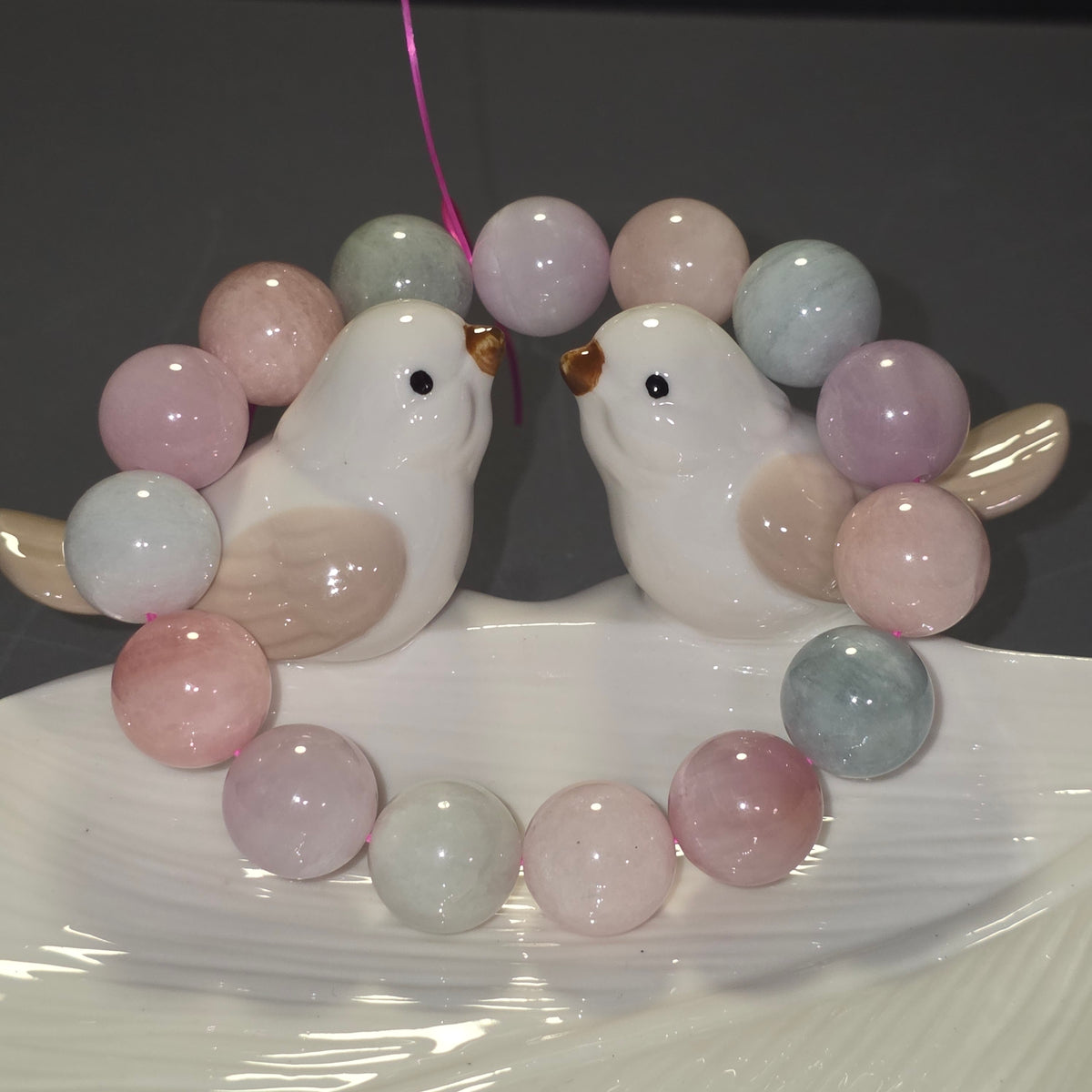 三店長豬豬系列｜摩根石手鏈・心輪之愛｜14mm・18cm

Zhuzhu Collection | Morganite Bracelet · Heart Chakra Love | 14mm · 18cm