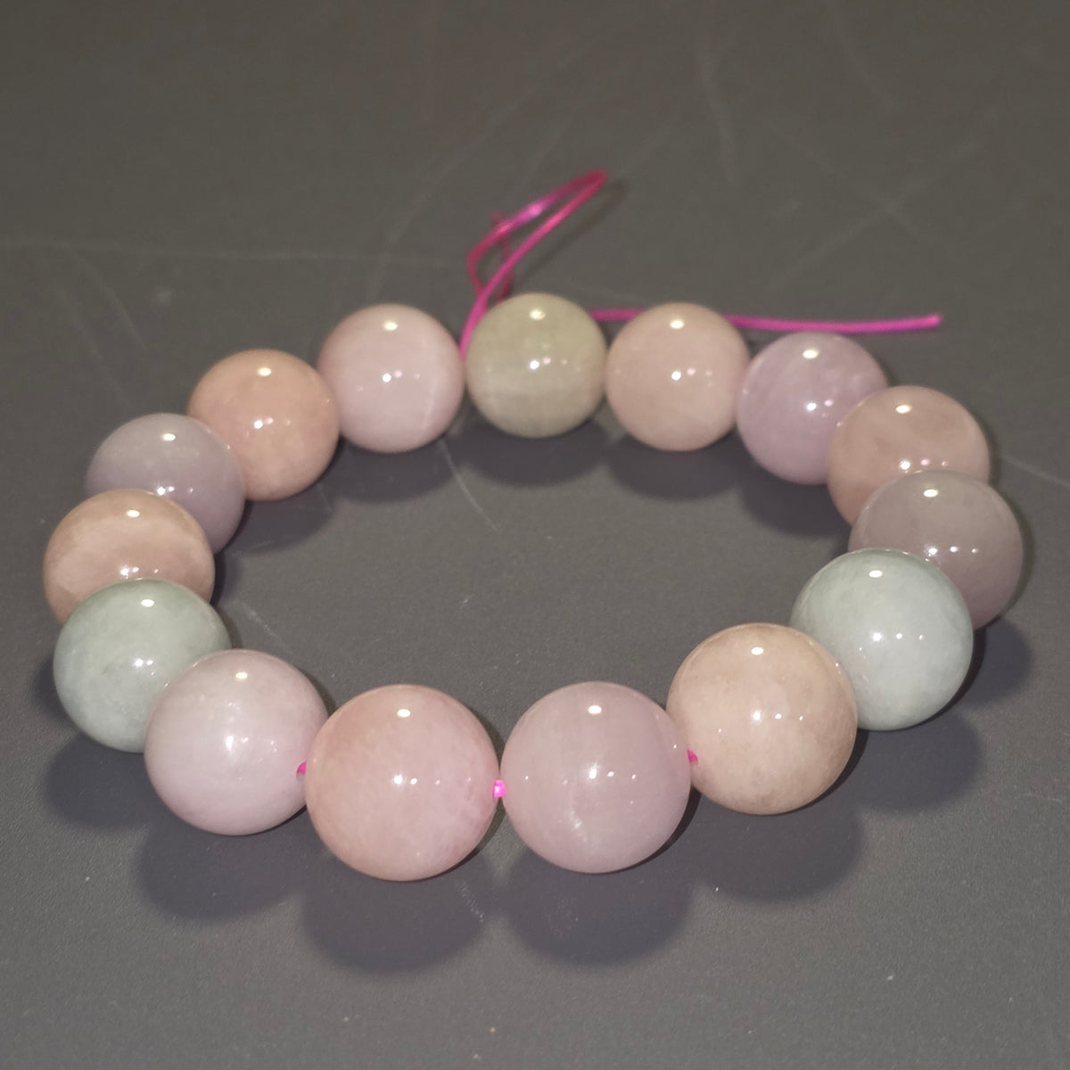 三店長豬豬系列｜摩根石手鏈・心輪之愛｜14mm・18cm

Zhuzhu Collection | Morganite Bracelet · Heart Chakra Love | 14mm · 18cm