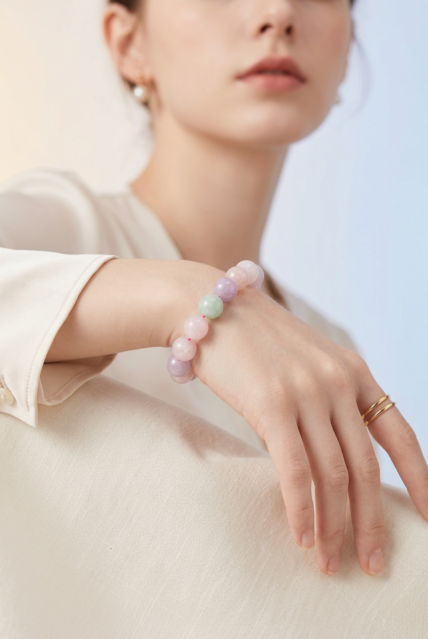 三店長豬豬系列｜摩根石手鏈・心輪之愛｜14mm・18cm

Zhuzhu Collection | Morganite Bracelet · Heart Chakra Love | 14mm · 18cm