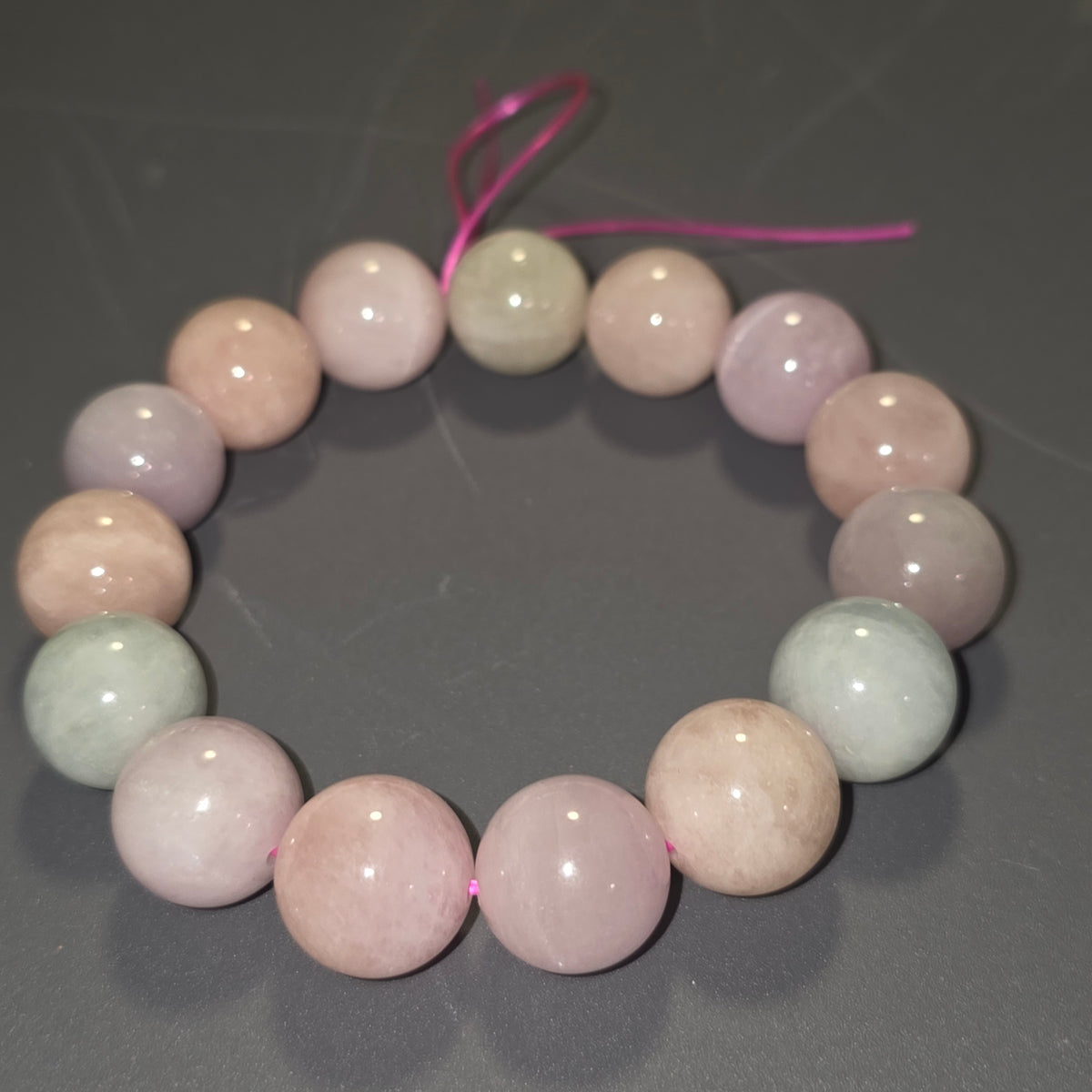 三店長豬豬系列｜摩根石手鏈・心輪之愛｜14mm・18cm

Zhuzhu Collection | Morganite Bracelet · Heart Chakra Love | 14mm · 18cm