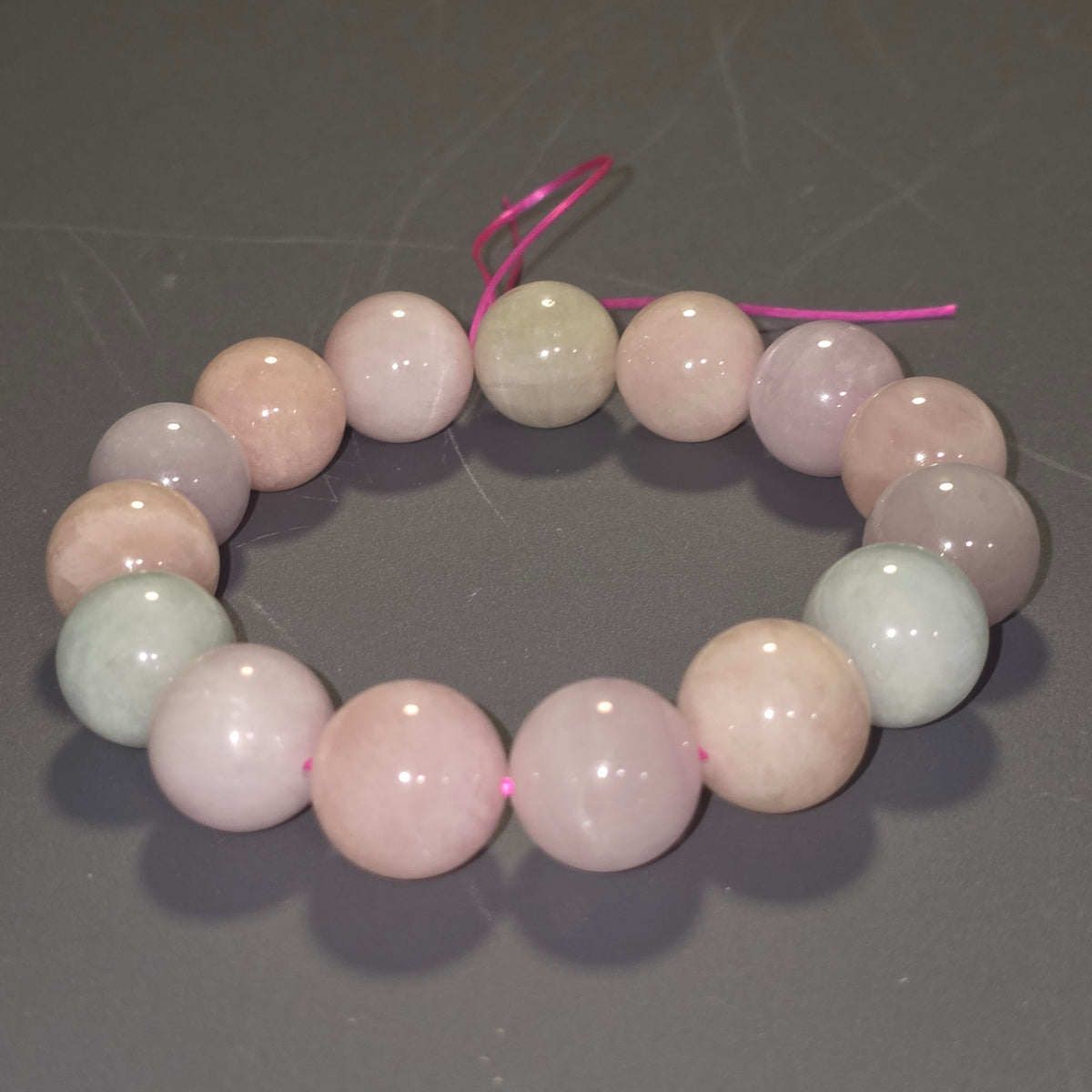 三店長豬豬系列｜摩根石手鏈・心輪之愛｜14mm・18cm

Zhuzhu Collection | Morganite Bracelet · Heart Chakra Love | 14mm · 18cm