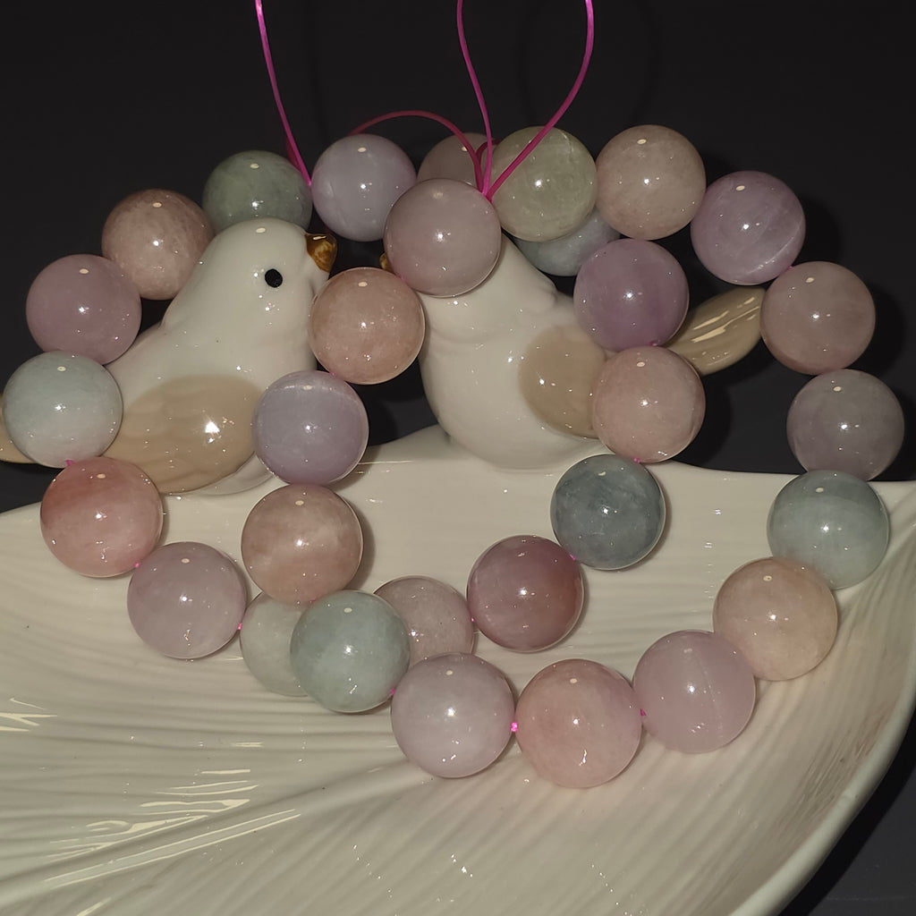 三店長豬豬系列｜摩根石手鏈・心輪之愛｜14mm・18cm

Zhuzhu Collection | Morganite Bracelet · Heart Chakra Love | 14mm · 18cm